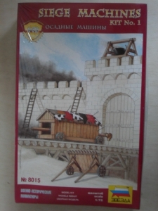 ZVEZDA 1/72 8015 SIEGE MACHINES 1